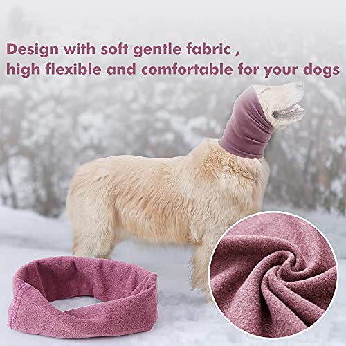image for PUMYPOREITY Calming Dog Ears Cover for Noise Reduce, Pet Hood Earmuffs