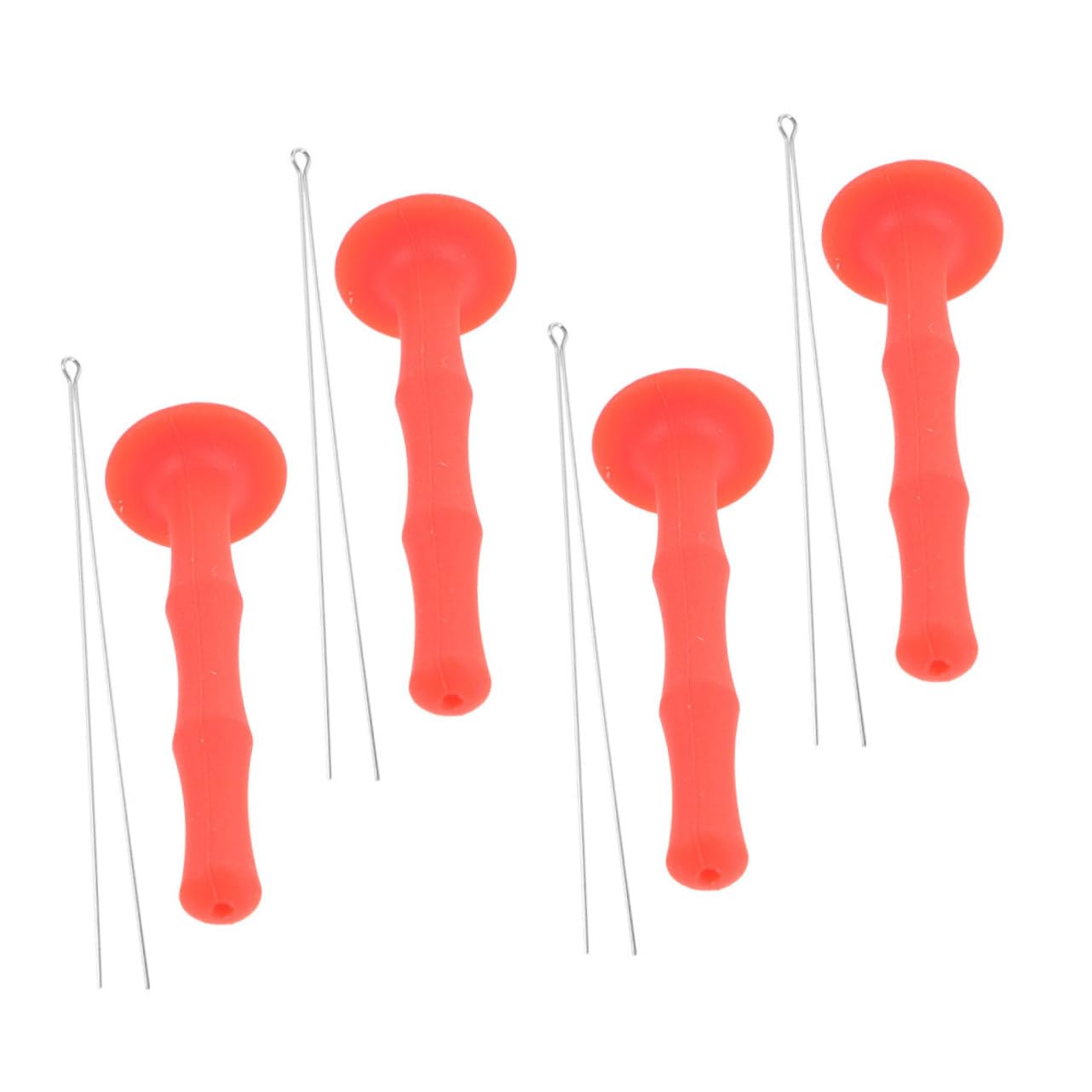 Abaodam Finger Guard Archery 4 Silicone Finger Protectors Bowstring Protection for Bowhunters Fishing and Sports Gear