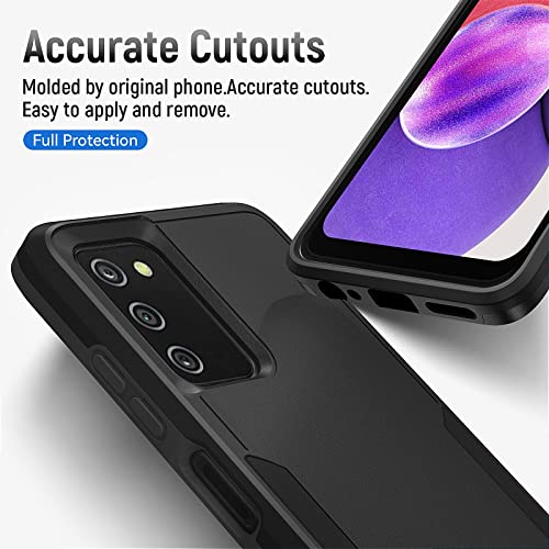 Image of for Samsung Galaxy A03S Case with HD Screen Protector, Black