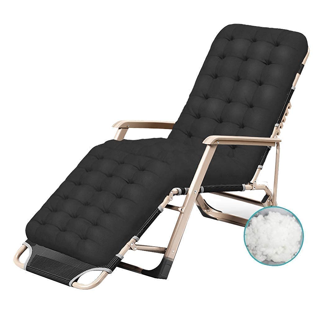 Chaise longue inclinable haut de gamme avec structure renforcée pour le jardin