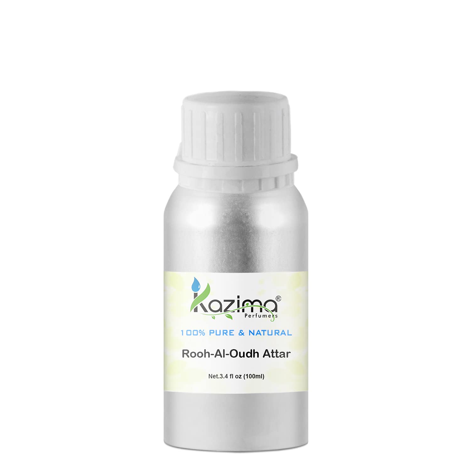 KAZIMA Rooh-Al-Oudh Attar Perfume For Unisex - Pure Natural Undiluted (100ml)
