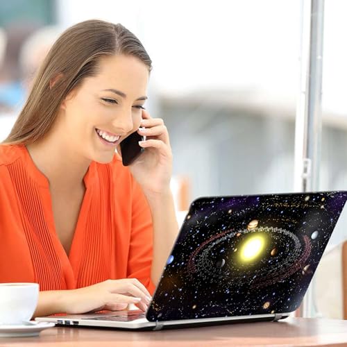 Image of Galaxsia Universe D4 Full Body Vinyl Laptop Skin /Sticker /Cover Upto 15.6 Inches Laptops Laminated-Removable-HD Quality Compatible for Hp-Dell-Sony-Lenovo-Asus etc.(15x10 Inches)