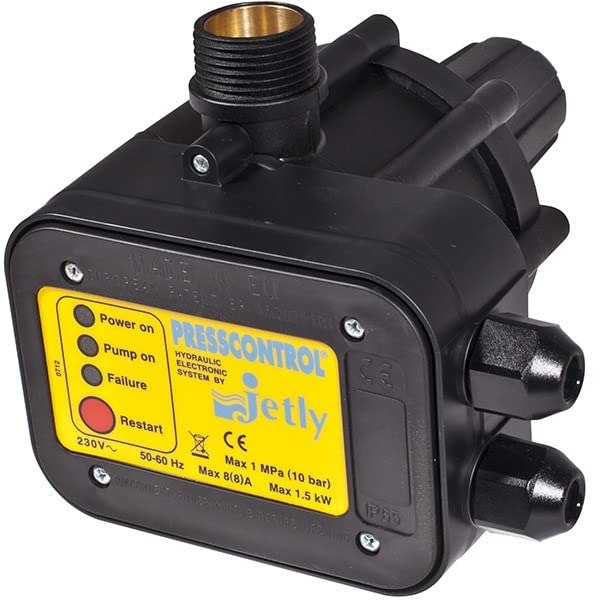 Kit de Commande de Pompe surface/immergée - Presscontrol Standard de Jetly - 1,5kW - 1