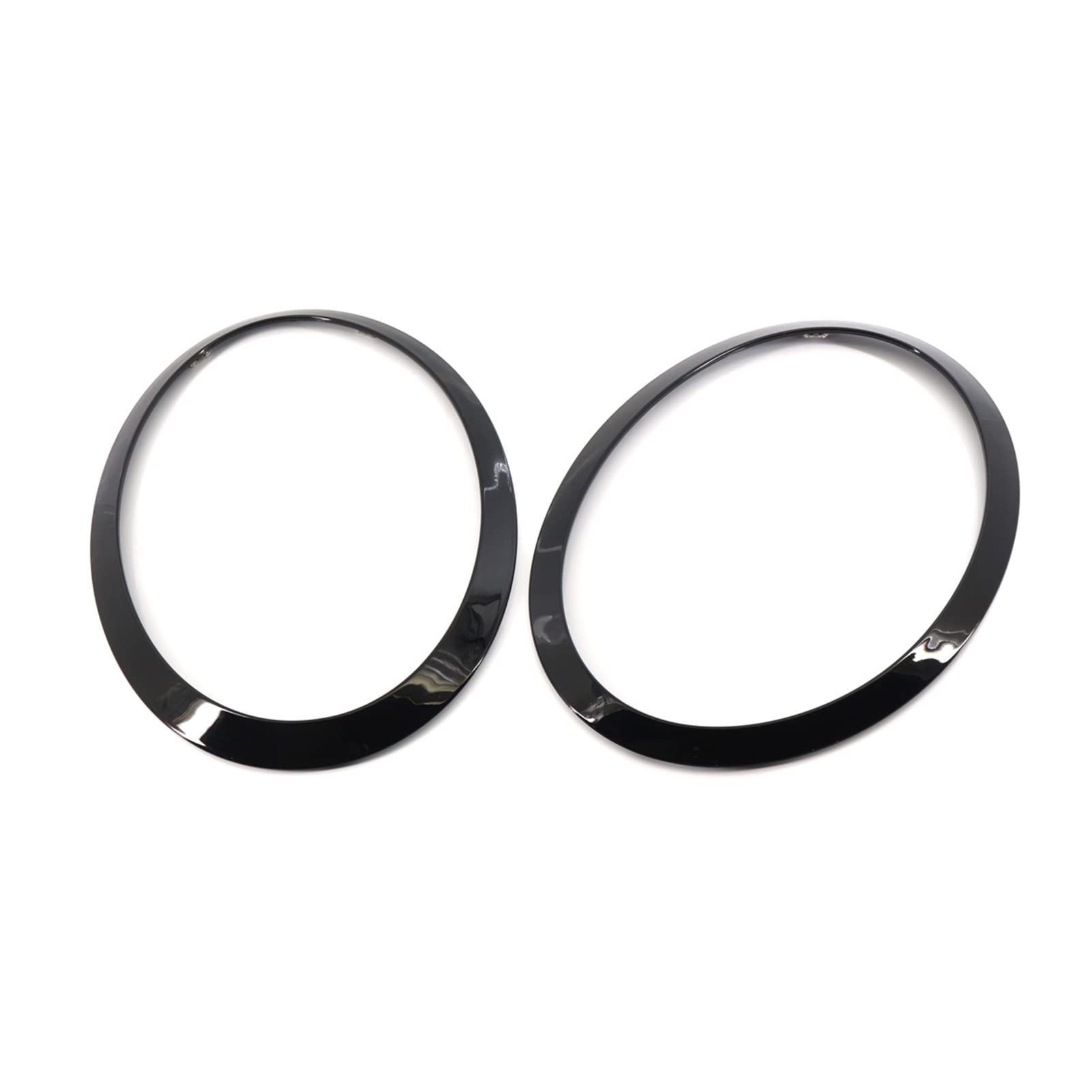 Karlak Scheinwerfer-Zierring 2 Stück Ersatz für F55/F56/F57 2014-2021 OEM 51137300631, 51137300632, 51712355791, 51712355798