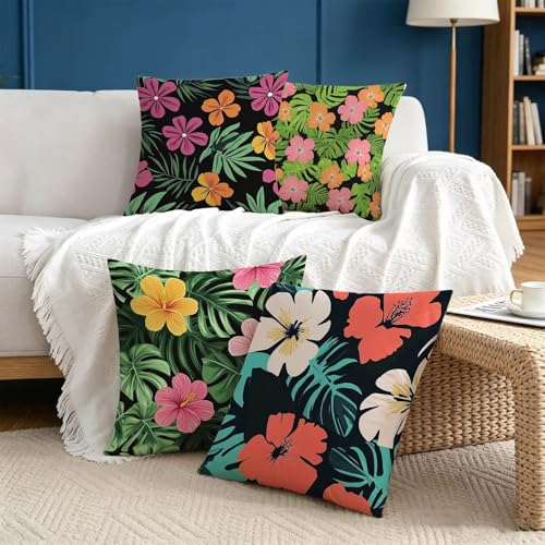 Housse de coussin extérieur imperméable 50x50 déperlante et lavable