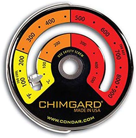 Copperfield 41100 Chimgard Stove Thermometer, Magnetic