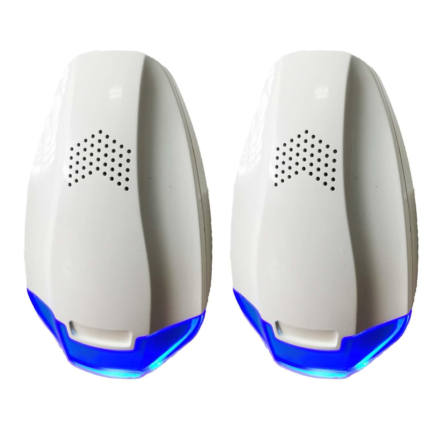 Ultrasonic Pest Repeller 2pack, Indoor Electronic Repellent Plug Pest Control for Mice, Cockroaches, Ants, Fly, Mosquitoes, Rodents, Harmless to Pets and Humans, Electronic Mouse Repellent