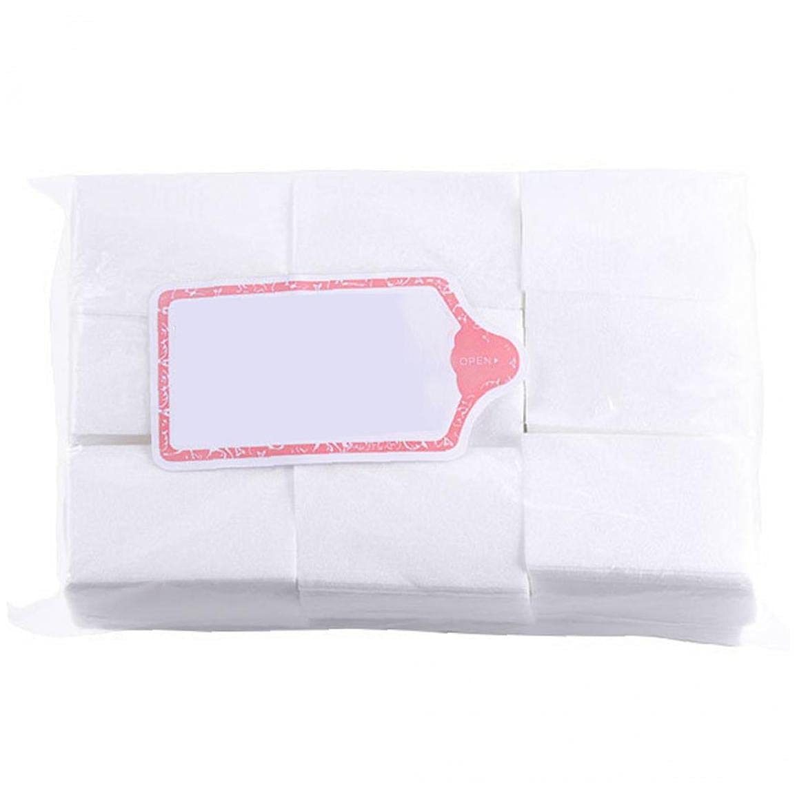 Tossper 900Pcs/Pack Lint Free Napkins Varnish Nail Polish Wraps Cleaner Cotton Pad Nail Art Tools Manicure Wipes For Removing Gel