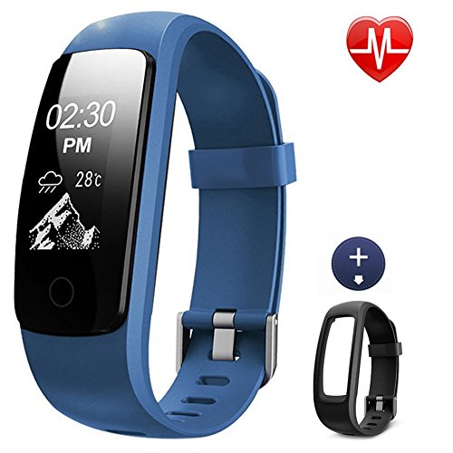 Lintelek Fitness Tracker, 107Plus Heart Rate Monitor Activity Tracker