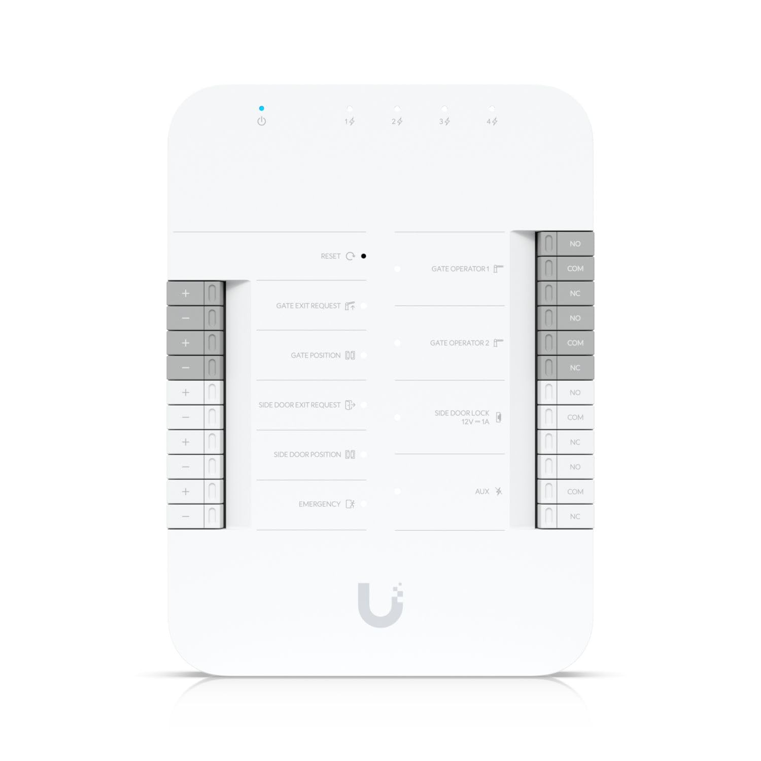 An advanced Gate Hub enabling - seamless gate access control - via connected Access readers or Intercom. - Warranty: 24M