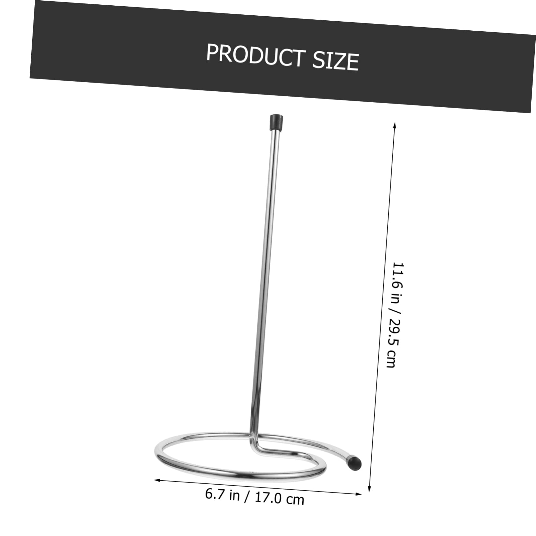 Égouttoir à Carafe à Vin Couleur Argenté en Acier Inoxydable 2pcs Support Stable pour Séchage Rapide pour Bars et Maison