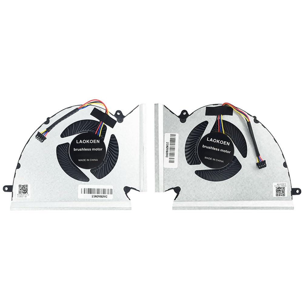 CPU&GPU Cooling Fan For MSI GP76 GE76 WE76 MS-17K2 MS-17K3 PABD1A010SHR - View #11