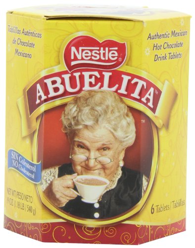 Abuelita Chocolate Costumes - Nestle Mexican Chocolate Abuelita Drink Mix, 6 Tabs in 19-Ounce Package (Pack