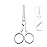 LIVINGO Premium Manicure Rounded Tip Scissors Multi-purpose Stainless Steel Cuticle Pedicure Beauty Grooming Kit for Nail, Eyebrow, Eyelash, Dry Skin, Nose Hair 3.5 inch
