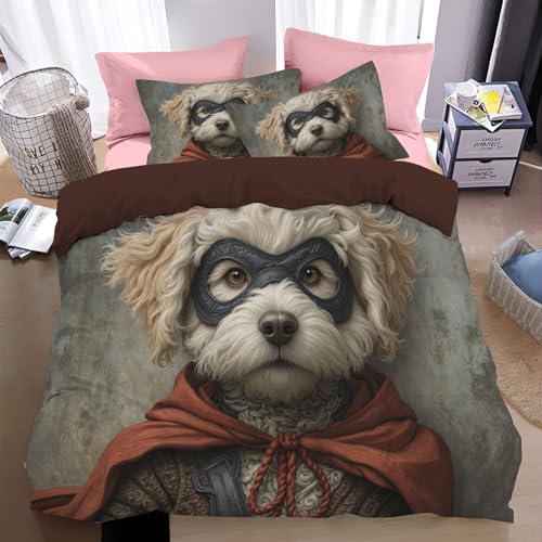 Housse de couette 240x260cm avec fermeture éclair microfibre - 4