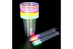 60 PCS GLOWING PARTY CUPS KIT