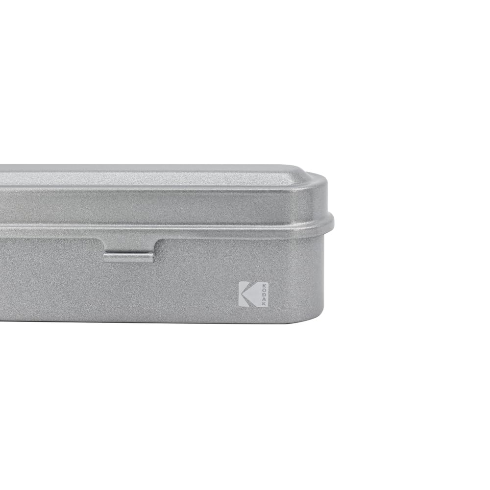 Kodak Filmkoffer – für 5 Rollen à 35 mm Folien – kompakter Retro-Stahlkoffer zum Sortieren und Schützen von Filmrollen (Folie ist Nicht im Lieferumfang enthalten)