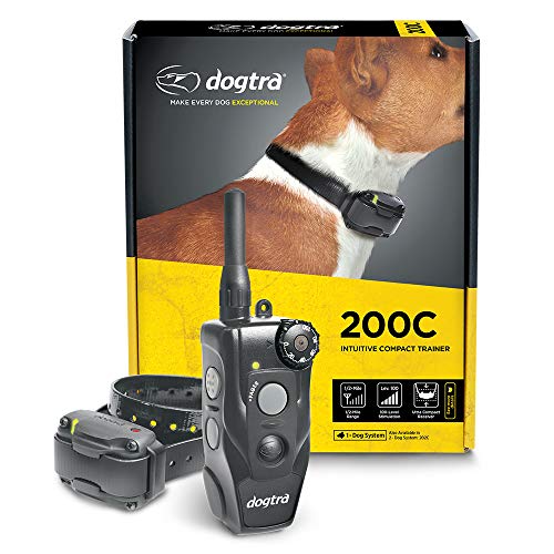 Dogtra 200C – Waterproof ½-Mile One-Handed Operation Remote Training Dog E-Collar