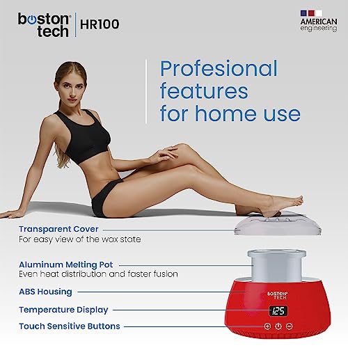 Calentador-de-Cera-Electrico-profesional-con-LCD-Kit-de-Depilacion-Spa-casero-para-Brazos-Axilas-Piernas-y-Bikini-4-paquetes-de-perlas-de-cera-de-100g-y-20-varitas-Capacidad-500ml-Modelo-HR100