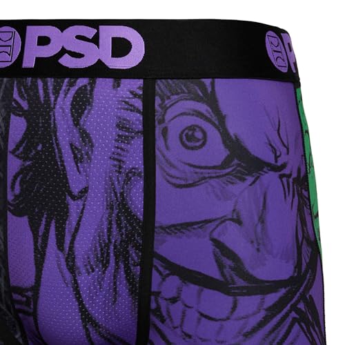 PSD Men's The Joker Split Boxer Briefs, Multi, L4