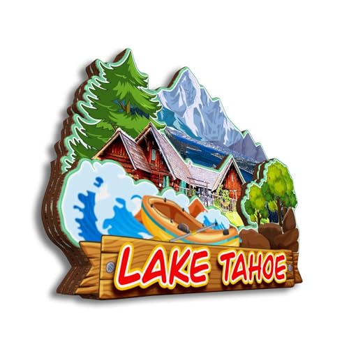 Imán decorativo para nevera Lake Tahoe cuarzo miniatura 2