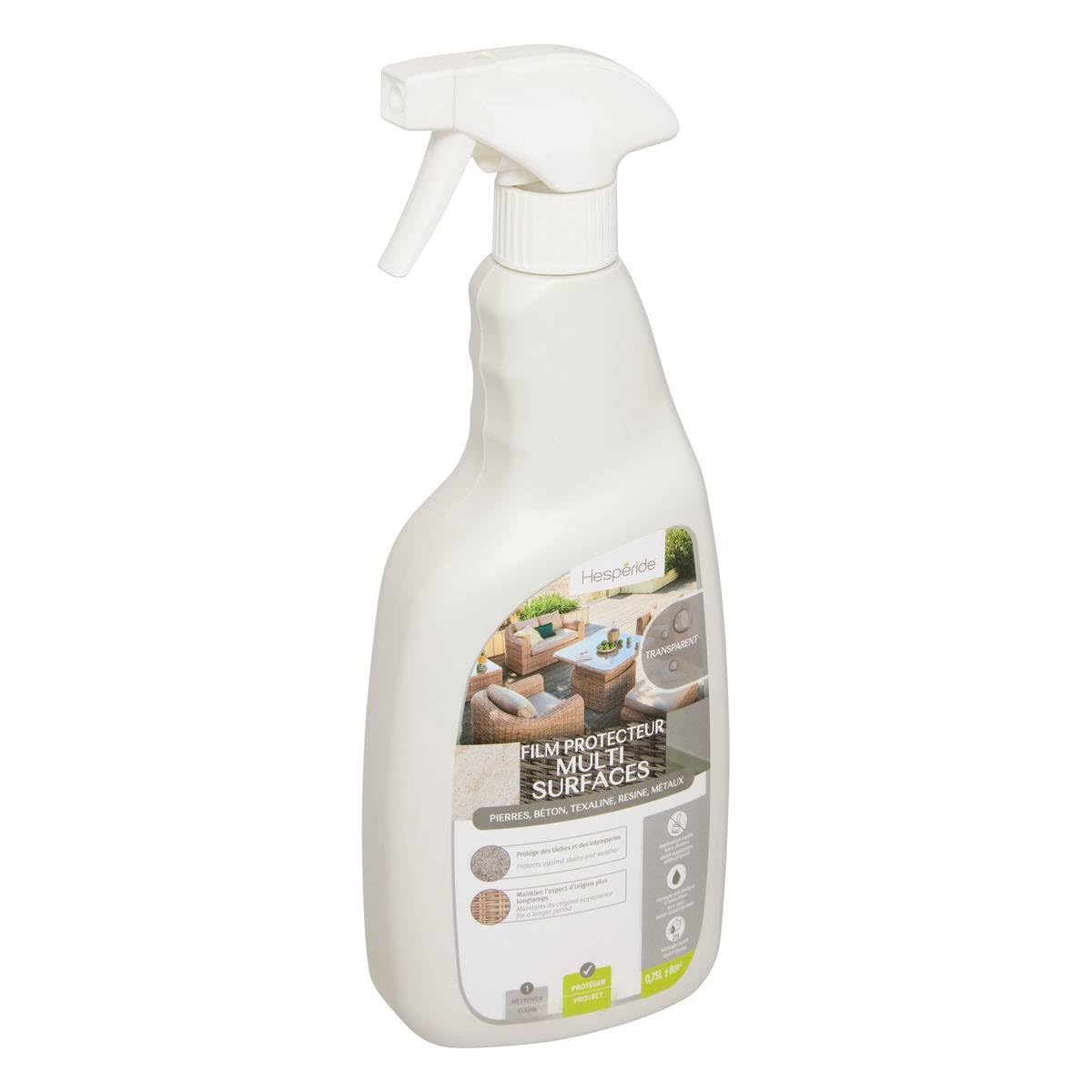 Hespéride - Spray Protecteur Multi-​Surfaces - 75 cl, Imperméabilisant et Anti-​UV - pour Mobilier de Jardin, Métal, Pierre, Résine Tressée