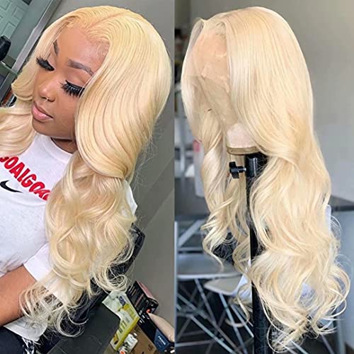 613 Frontal Wig Brazilian Body Wave Lace Front Human Hair Wigs For Black Women Honey Blonde Lace Front Wig 22 Inch T Part DH Transparent Lace