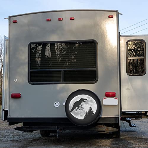 Image of Delerain Dinosaur Spare Tire Covers for RV Trailer SUV Truck and Many Vehicle, Wheel Covers Sun Protector Waterproof (16 Inch for Diameter 29 inch-31 inch)