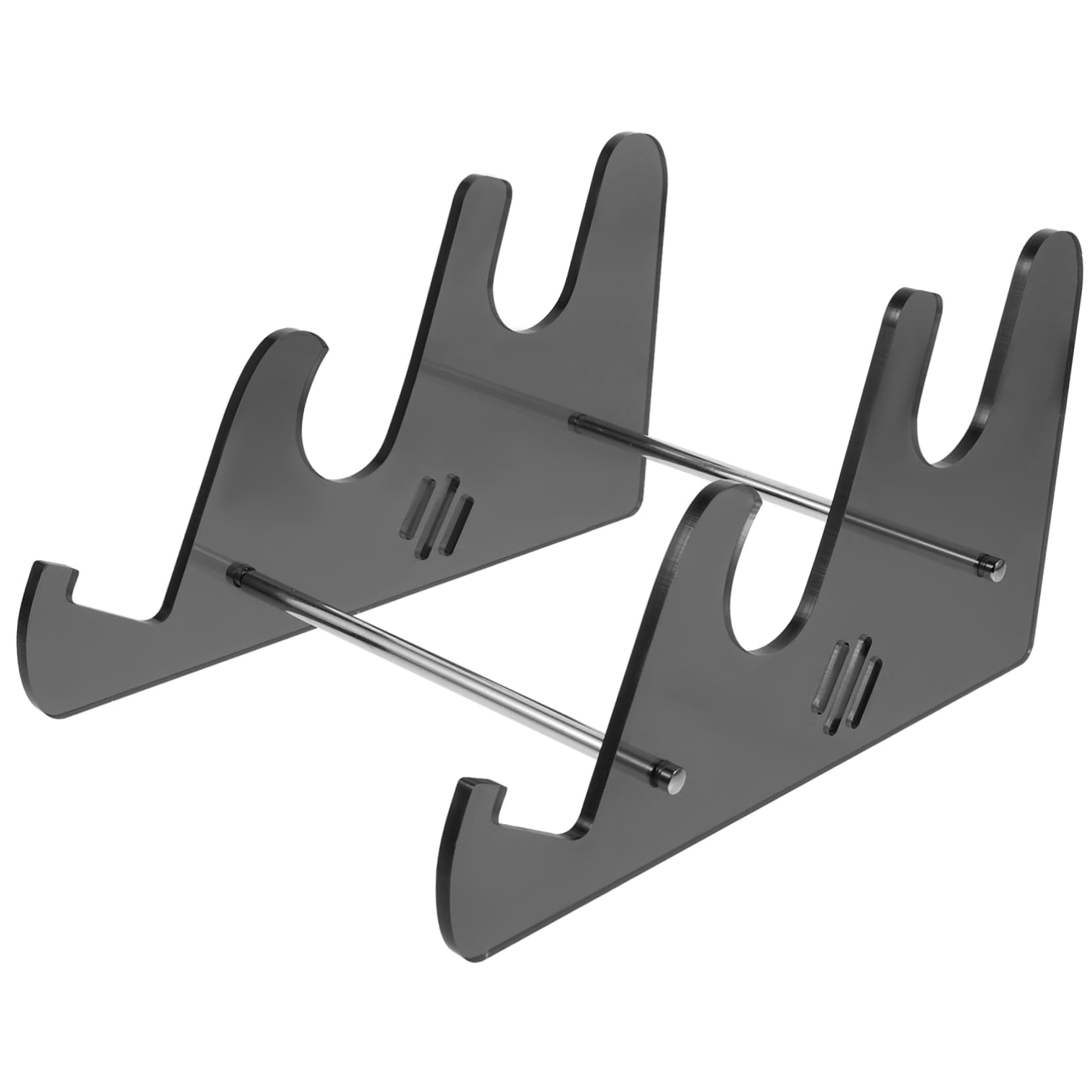 LIOOBO Transparent Acrylic Keyboard Stand Holder Mechanical Keyboard Display Riser for Desk Durable Office Supply Ergonomic Design for Enhanced Typing Experience