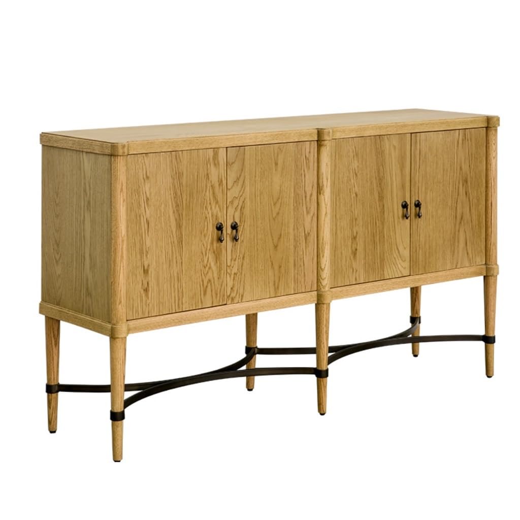 Aparadores Para Comedor Retro Pastoral Aufbewahrungsschrank Massivholz Sideboard mit Tür Buffet Schrank Konsole Geeignet für Zuhause und Restaurant Bufetera