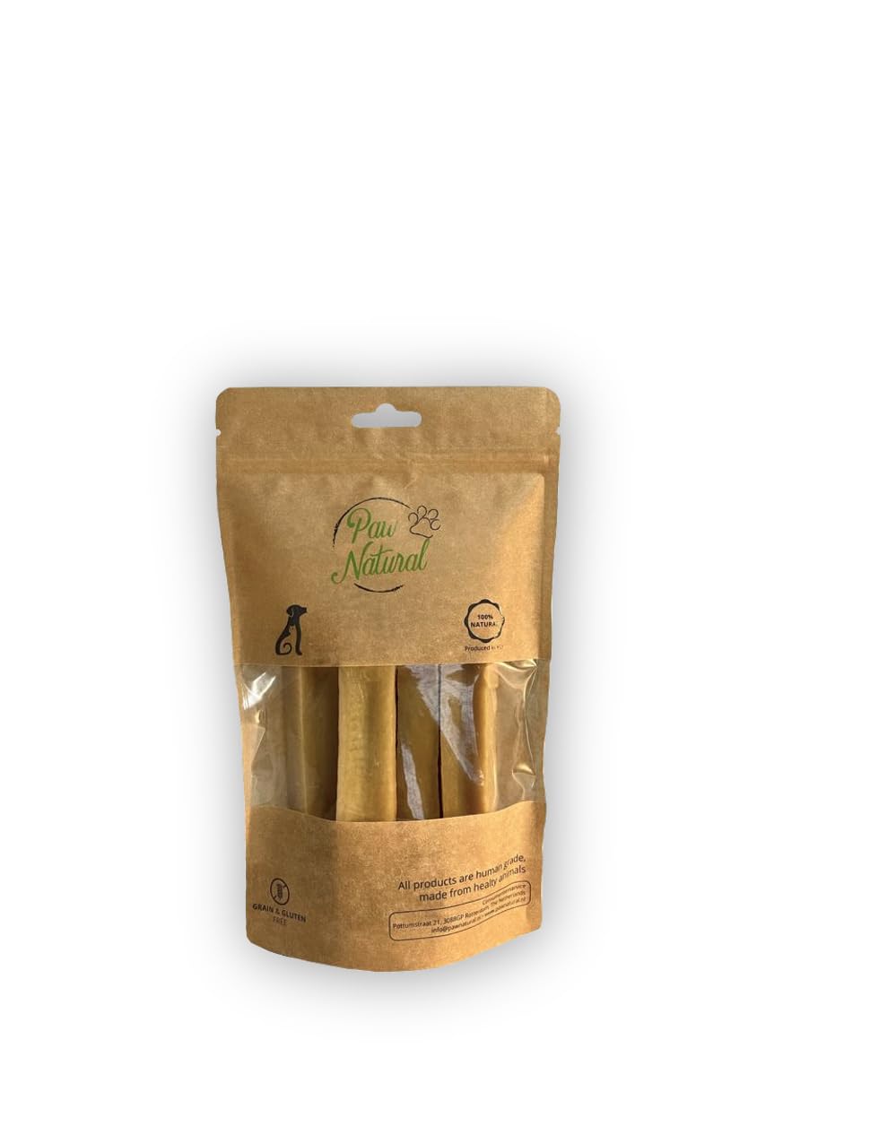 Paw Natural Queso masticable para perros | Hueso de queso de yak para perros, Yak del Himalaya | masticable perro grande