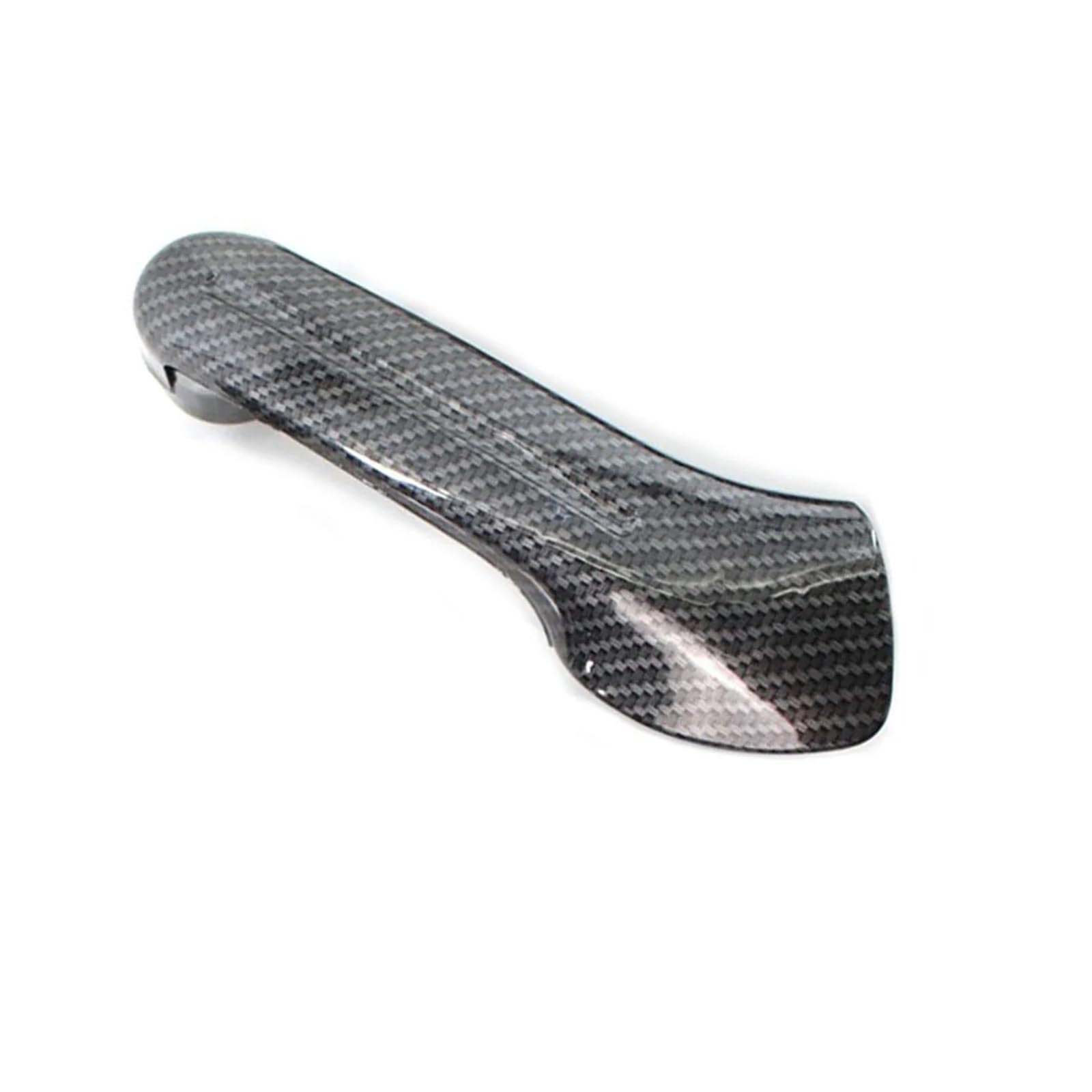 TRASH BIN Interior Inside Door Handle Interior Car Left Right Door Pull Handle Grab Cover Panel for VW for Bora for Golf 4 MK4 for Jetta 1999-2004(Carbon Look Right)