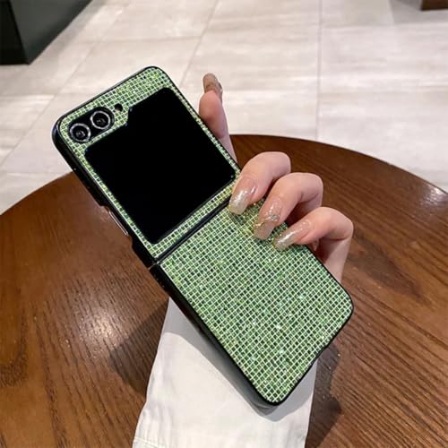 Coque Flip 3 verte à paillettes pour sublimer vos soirées chic