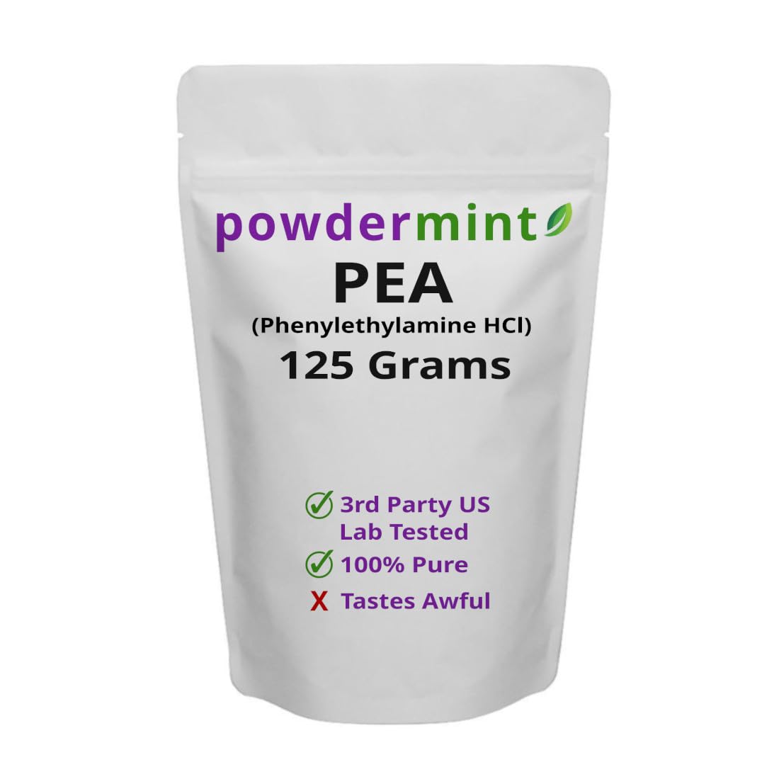 Phenylethylamine HCl (Pea) Powder - Mood, Energy (125 Gram)