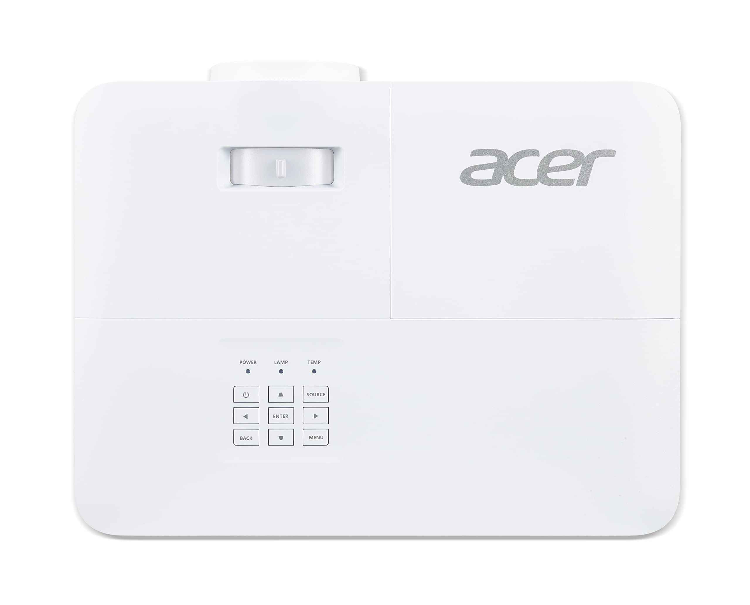 Acer X1528Ki DLP Beamer Full HD 5.200 ANSI Lumen 10.000:1 Kontrast 3D Keystone HDMI weiß Home Cinema Business