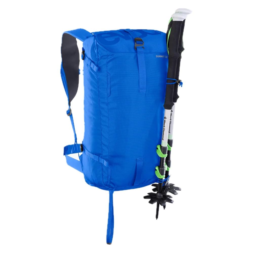 EVOC SUMMIT 20 Plecak turystyczny, plecak (plecak sportowy z ergonomicznym systemem nośnym, wysokiej jakości plecak trekkingowy z praktycznymi przegrodami), Royal Blue