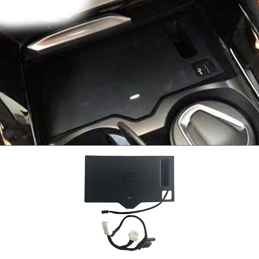 Ładowarka samochodowa bezprzewodowa, do, X3 X4 G01 G02 2018 2019 Qi Charge Plate Mount Mobile Stand Sumsung S10 S20 Fast Charging Board Samochodowa płyta ładująca