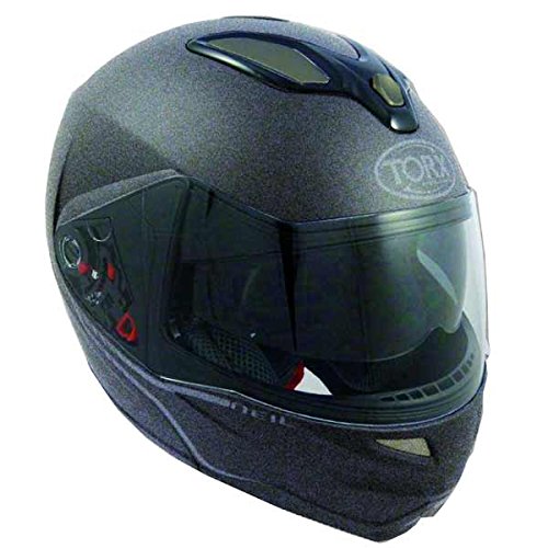 NEIL modulare casco Moto, colore: grigio