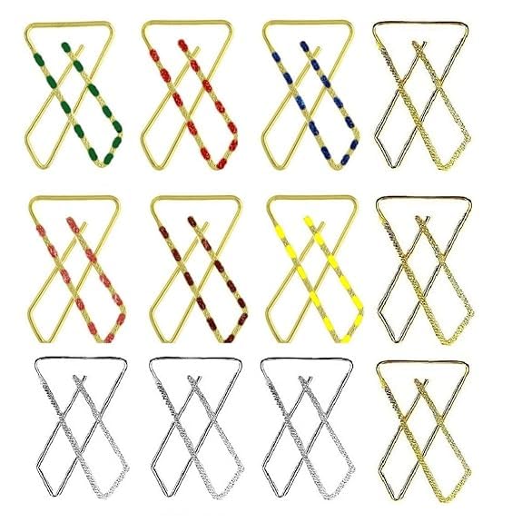 Multicolour Heavy Safety Saree Brooch X Pins Clip, Hijab Pin for Women-image-47
