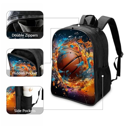 Sac à dos basket cadeau idéal pour rentrée primaire et 3D - 3