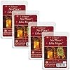 Scentsationals Christmas Wax Melts Wax Cubes Strong Scent Holiday Collection New No Place Like Home Long Lasting Scented Wax Melts for Warmer 25 oz 4 Pack