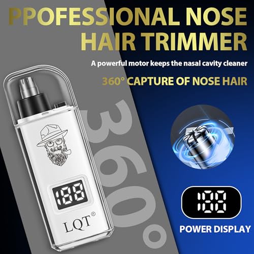 Image of Hair Clippers for Men with LED Display, 4-Piece Cordless Grooming Kit with Hair Clipper, Beard Trimmer, Foil Shaver & Nose Trimmer, Complete Set for Home Barber