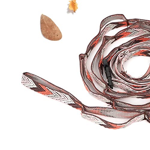 Organizador de almacenamiento ajustable tipo cordón para acampar y colgar suministros del hogar 7