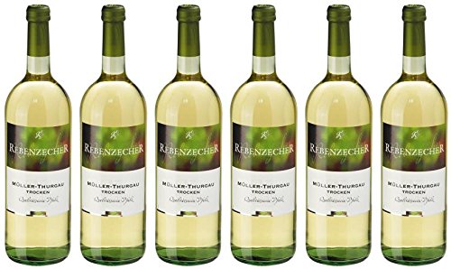 Rebenzecher Müller-Thurgau Weißwein trocken (6 x 1 l)