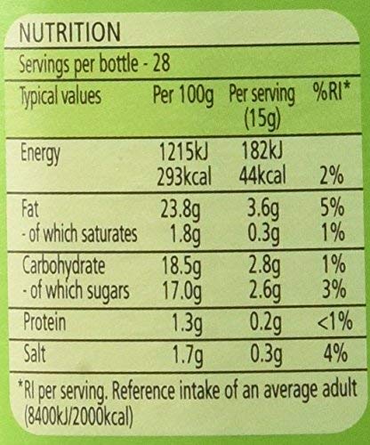 Heinz Salad Cream Squeezy, 425 Grams,(4 Pack)