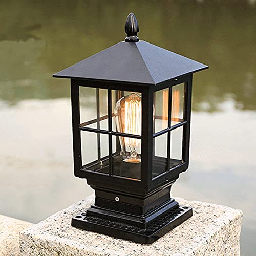 Poste de luz para exteriores impermeable IP54 con casquillo E27 para iluminación de caminos 3
