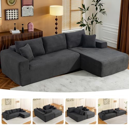 2025 New 108" Cloud Couch Sectional, Modular Sectional Sofa with