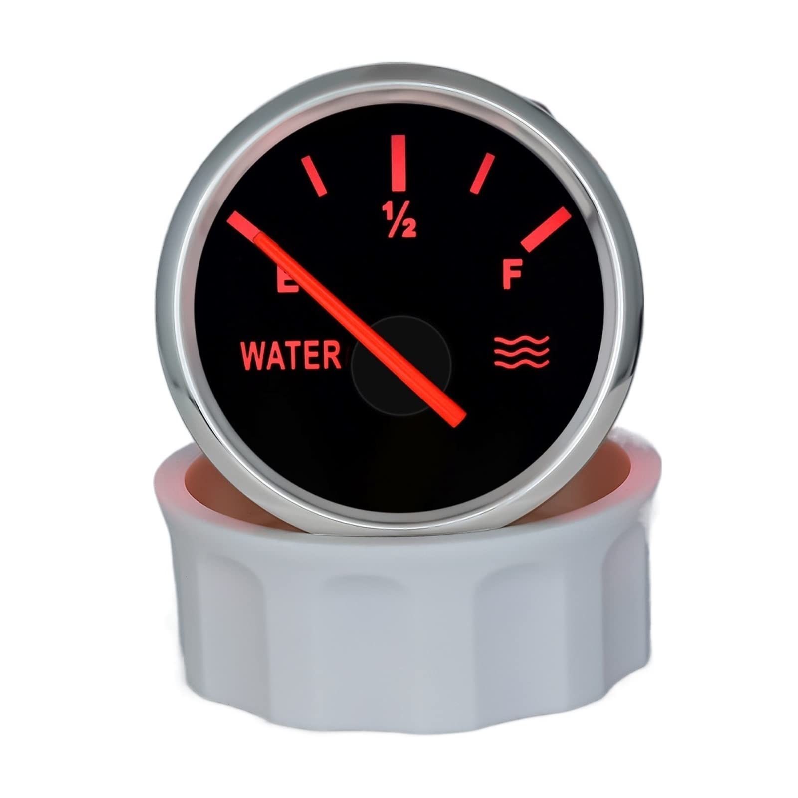 Sensor de nivel de líquido, Indicador de nivel agua 52MM con Sensor 1200mm 0-190ohm tanque líquido(1200mm with WS Gauge)