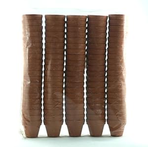 Shophaus24 100 Stück Abbaubare Anzuchttöpfe