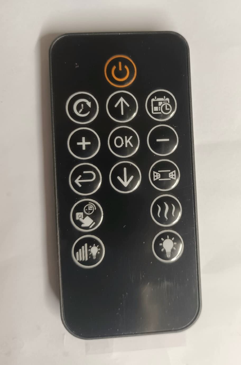 Remote Control Only for DWD Electric Fireplace Wall 36 1800W LED  Decorative Fire with Fan Heater : Amazon.co.uk: DIY u0026 Tools